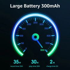 SPYpro Digitalni diktafon in multimedijski predvajalnik M25 (16 GB)