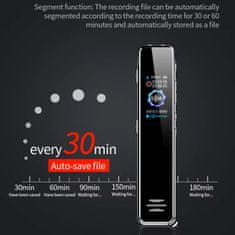 SPYpro Elegant Q22 Digitalni diktafon (16 GB)