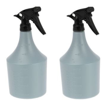 Northix 2-delni razpršilec 1L plastična steklenička nastavljiva šoba merilna skala