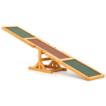 Northio Lesena agility gugalnica za pse 179x30x55 cm 60 kg smreka