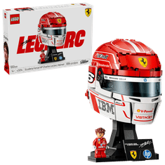 LEGO Scuderia Ferrari HP, čelada Charles Leclerc (43014)