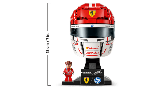 Detajli LEGO Ferrari čelade