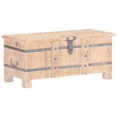 Vidaxl Skrinja 90x40x40 cm trden akacijev les
