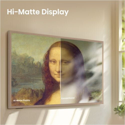 Umetniška galerija in zaslon Hi-Matte