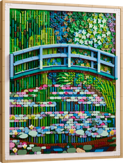 LEGO Claude Monet – Vodne lilije in japonski most (31220)