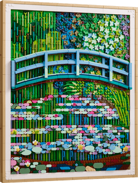 LEGO Claude Monet – Vodne lilije in japonski most (31220)