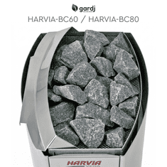 Gardj Europe Gardj Stoječi električni grelnik za savno Harvia Vega BC60 (6,0 kW)