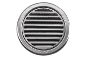 HACO Prezračevalna rešetka Circular ventilation grille with NVM mesh, ? 110 mm, stainless steel 0702