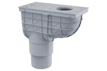 Enpro Sifon za strešni odtok Roof drain trap straight DN O 125/110 mm, gray