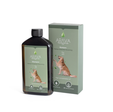 AravaDeadSeaPetSpa Zeliščni negovalni šampon, 400ml