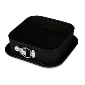 Berlingerhaus Model za torto BH-7890 square with titanium finish 28 x 28 cm Matte Black Collection