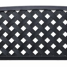 Aga Kovinska vrtna klop 128x59x84 cm