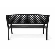 Aga Kovinska vrtna klop 128x59x84 cm