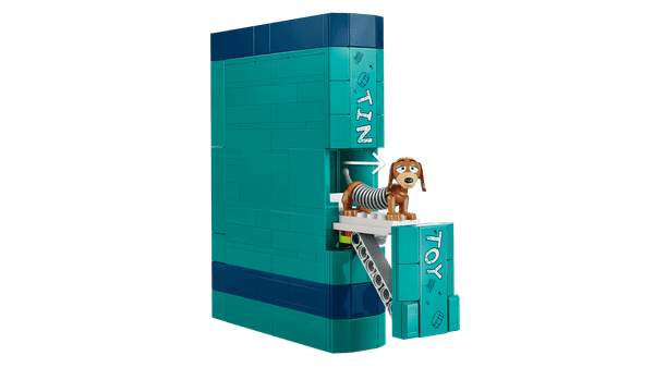 Detajli LEGO Slinky Dog knjig in presenečenj
