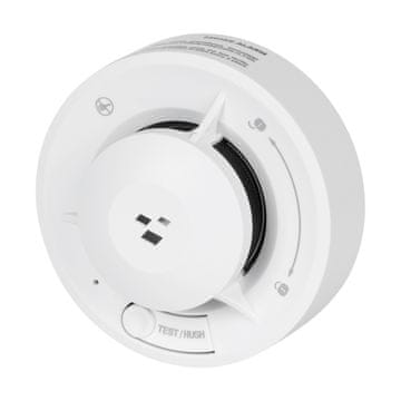 Krüger&Matz Pametni WIFI brezžični detektor dima LCD Tuya KD122LH