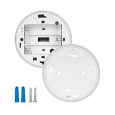 Krüger&Matz Pametni WIFI brezžični detektor dima LCD Tuya KD122LH