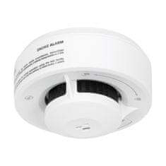 Krüger&Matz Pametni WIFI brezžični detektor dima LCD Tuya KD122LH