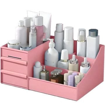 ER4 Škatlica Za Shranjevanje Kozmetike, Zabojček Za Nakit Z 2 Predali