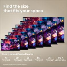 Hisense 75E7S PRO 4K UHD televizor, VIDAA Smart OS
