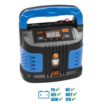 Güde AVTOMATSKI POLNILEC ZA AKUMULATOR GAB 12V/6V-10A-BOOST