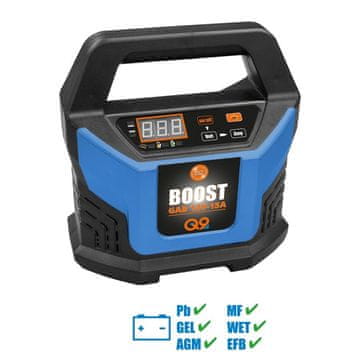 Güde AVTOMATSKI POLNILEC ZA AKUMULATOR GAB 12V-15A-BOOST