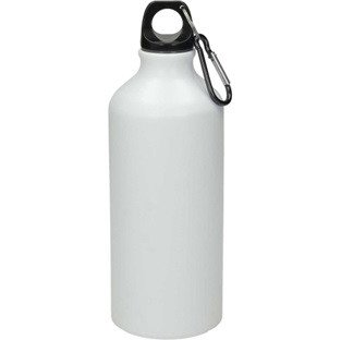 PIGO Steklenička aluminijasta hook 0,6l bela - bela