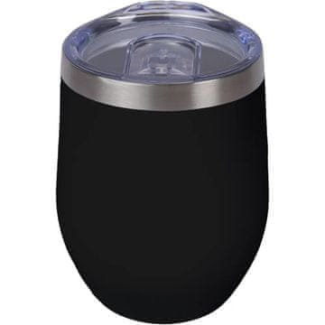 PIGO Termo vrček oblong 300 ml - črna