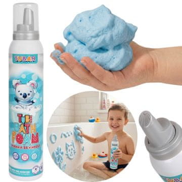 Tuban TUBAN Hipoalergična kopalna pena, modra pena za otroke, vlažilna - Fluffy Slime 200 ml