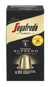 Segafredo Zanetti Espresso Supremo kavne kapsule, 5 x 30 kosov
