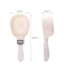 HOME & MARKER® Digitalna merilna žlična tehtnica 1–800 g z LCD prikazom, več enot, kuhinjska žlica za natančno doziranje | MERASPOON