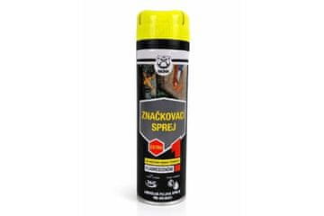 BULDOK Označevalni sprej 9911558 rumena, 500 ml