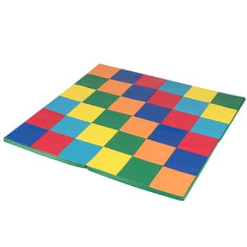Northix Zložljiva igralna podloga 144x144 cm pena vodoodporna