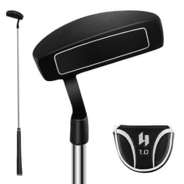 Northix Golf putter 89 cm jeklo nedrseč ročaj za desničarje