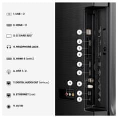 Hisense 58E7S televizor, Hi-QLED, Smart TV, 4K, 60Hz