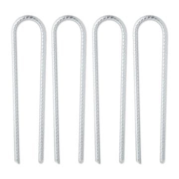 Northix Talna sidra 30 cm pocinkano železo set 4 kos