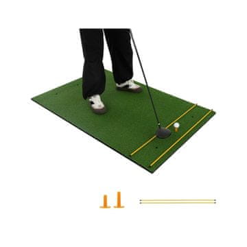 Northix Golf vadbena podloga 152x117 cm EVA 6 lukenj poravnava set
