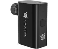 Navitel Air12 Mini zračna tlačilka, brezžična, USB-C, 8 bar, črna