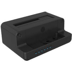 IcyBox  IB-2914MSCL-C31 klonirajoča in priklopna postaja za M.2 NVMe SSD in 3,5"/2,5" SATA HDD/SSD