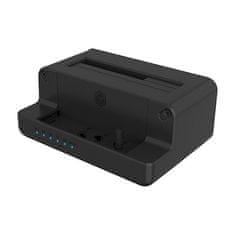 IcyBox  IB-2914MSCL-C31 klonirajoča in priklopna postaja za M.2 NVMe SSD in 3,5"/2,5" SATA HDD/SSD