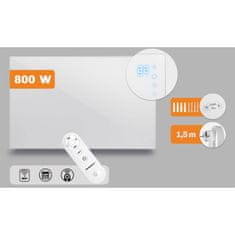 Baldr Infrardeči grelec 800W BD-987 WiFi z aplikacijo za daljinsko upravljanje