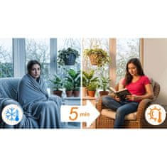 Baldr Infrardeči grelec 800W BD-987 WiFi z aplikacijo za daljinsko upravljanje
