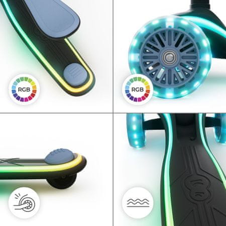 LED kolesa in platforma