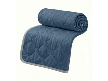 Ljubki dom Hladilna poletna odeja ELARIA, temno modra Velikost: 200 x 220 cm