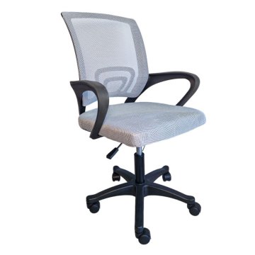 Ljubki dom Pisarniški stol JETTA v beli barvi