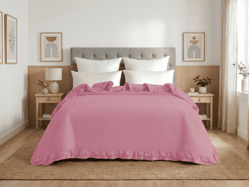 Ljubki dom Pregrinjalo MONTEGO, roza Velikost: 170 x 210 cm