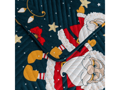 Ljubki dom Pregrinjalo SANTA, modro Velikost: 200 x 220 cm