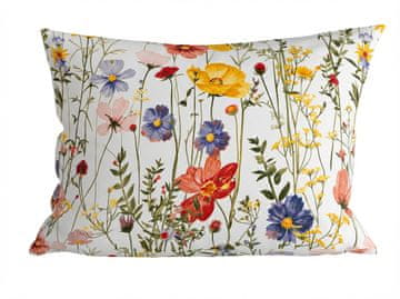 Ljubki dom Prevleka za vzglavnik iz mikrovlaken WILDFLOWERS 70x90 cm, pisana