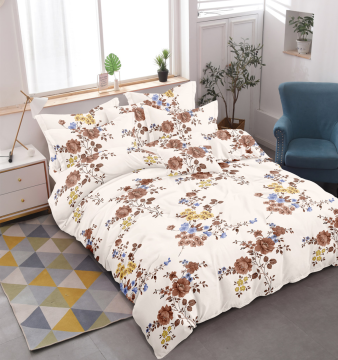 Ljubki dom Posteljnina iz mikrovlaken LISORIA kremna Velikost posteljnine: 70 x 80 cm | 140 x 200 cm