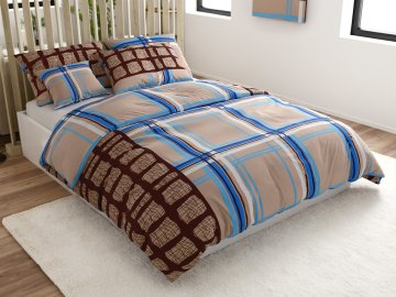 Ljubki dom Posteljnina iz mikrosatena TESSIMO, bež Dimenzije posteljnine: 70 x 90 cm | 140 x 200 cm