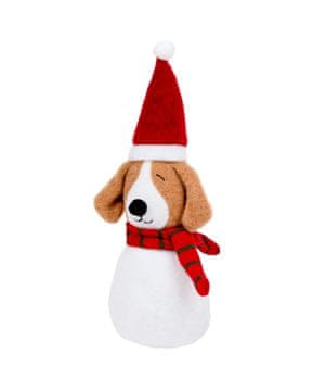 Ljubki dom Božični okraski SNOWY FRIENDS 27 cm - več različic Varianta: Snowdog